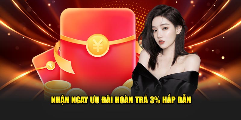 Khuyến mãi U888 hoàn trả 3% cược, cực hấp dẫn